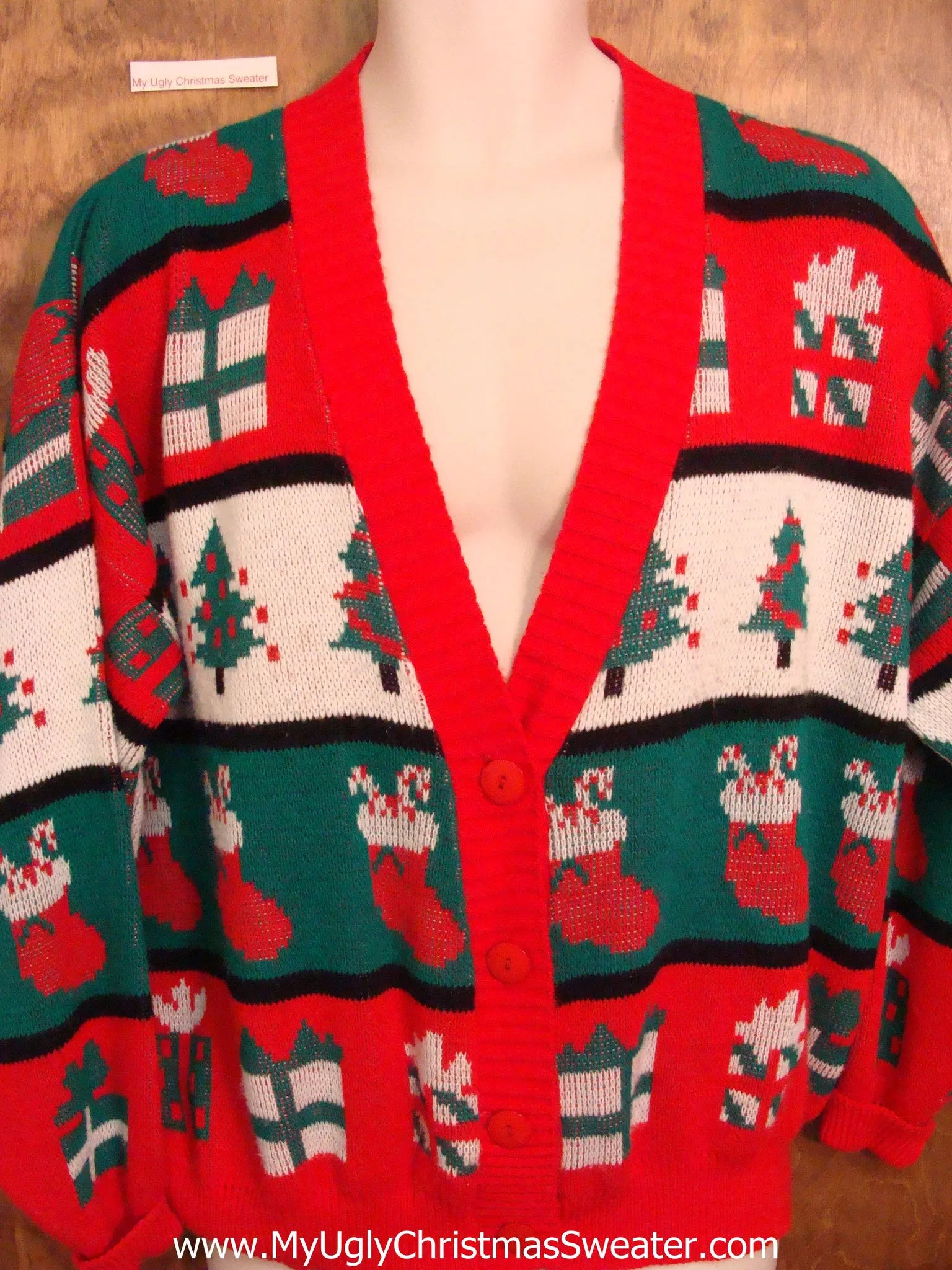 Best 80s Retro 2sided Ugly Christmas Sweater
