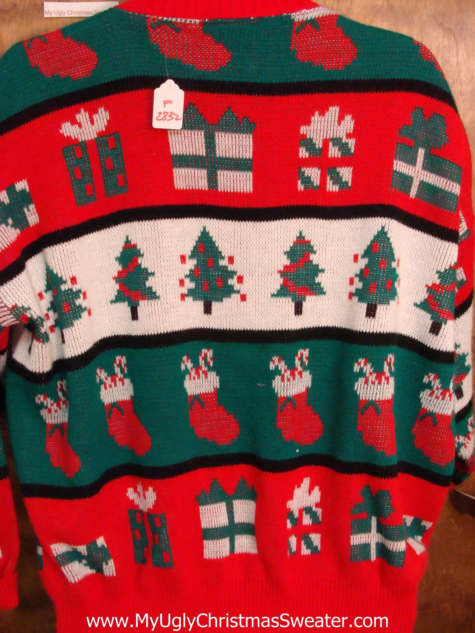 Best 80s Retro 2sided Ugly Christmas Sweater