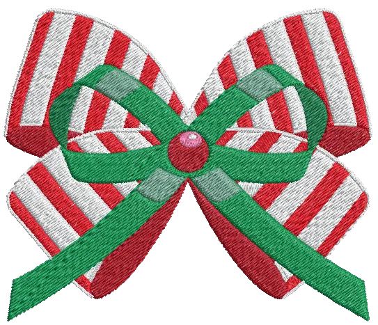 Christmas Bows Pack 2 : Design Pack - Embroidery Design