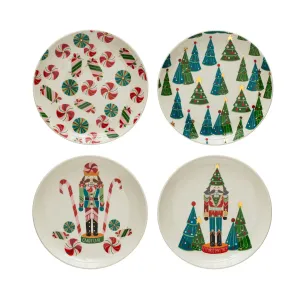 Christmas Pattern Plates