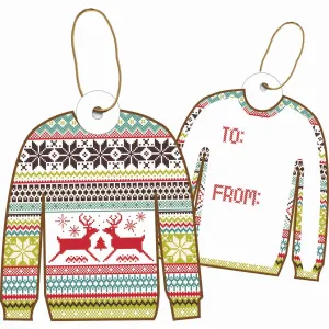 Christmas Sweater Gift Tags