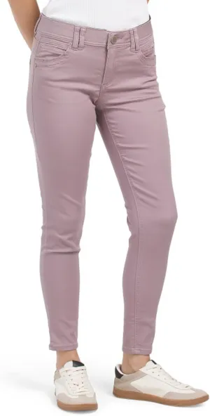 Democracy Women's Petite Ab Solution Straight Leg Jean
