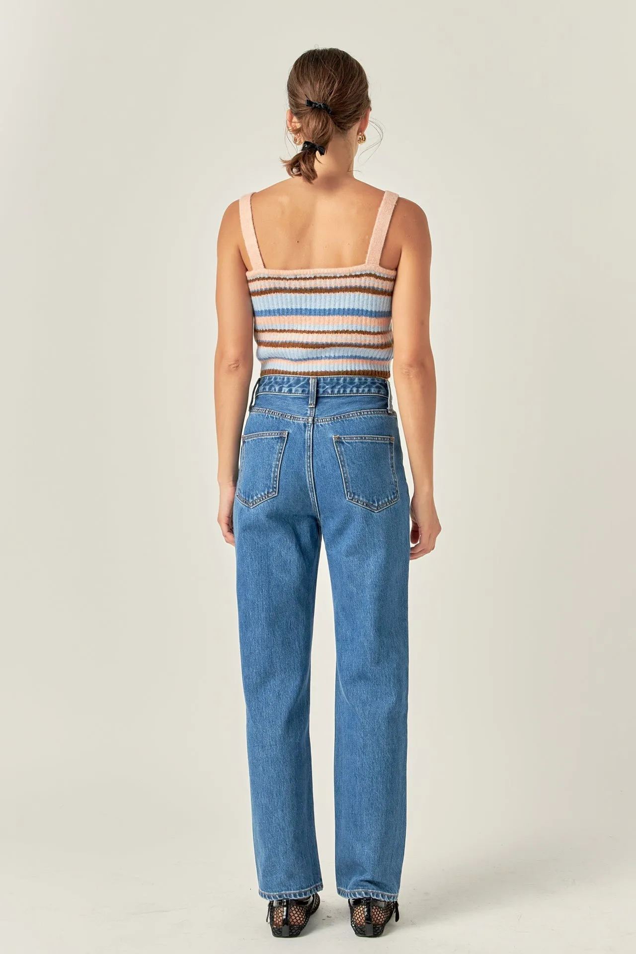 English Factory - Stripe Knit Tank Top