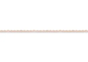 Fine Cable Chain, Red Gold