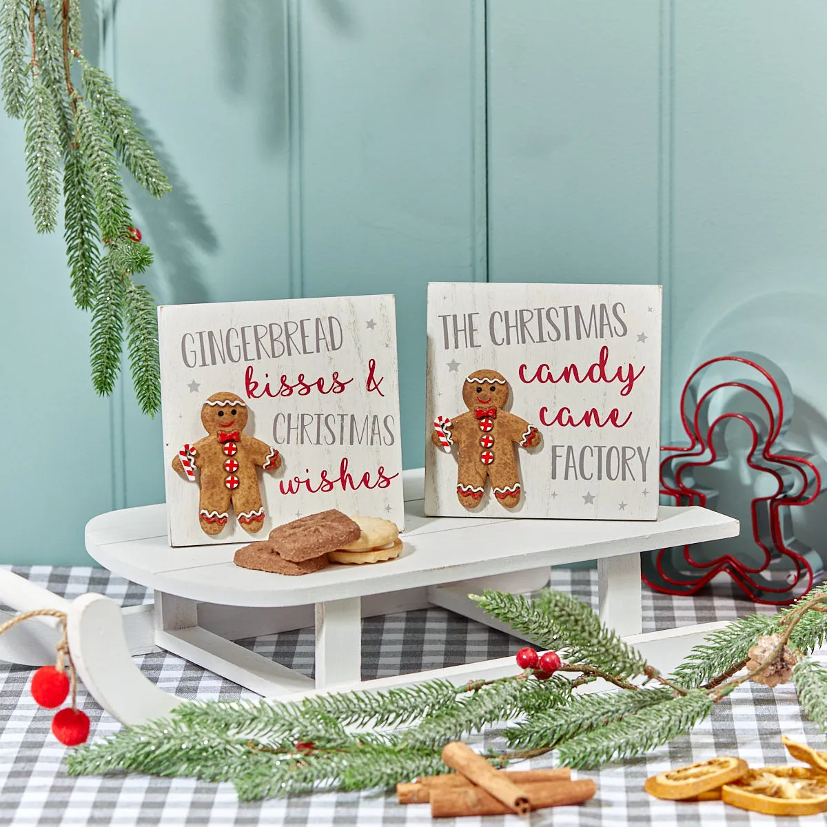 Gingerbread Man Easel - Various Designs