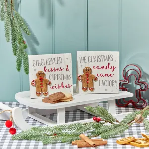 Gingerbread Man Easel - Various Designs