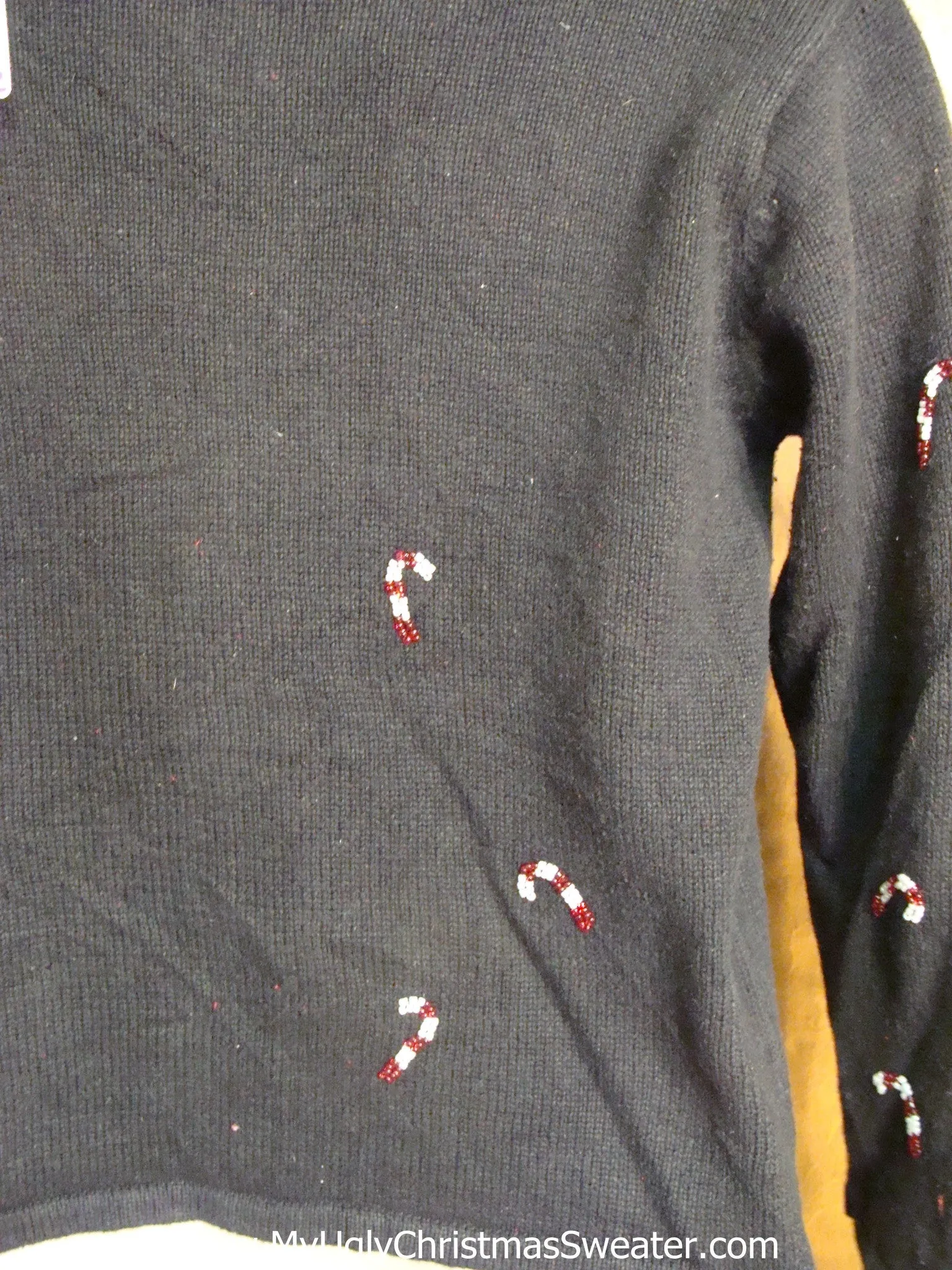 Huge Scary Santa Holiday Sweater