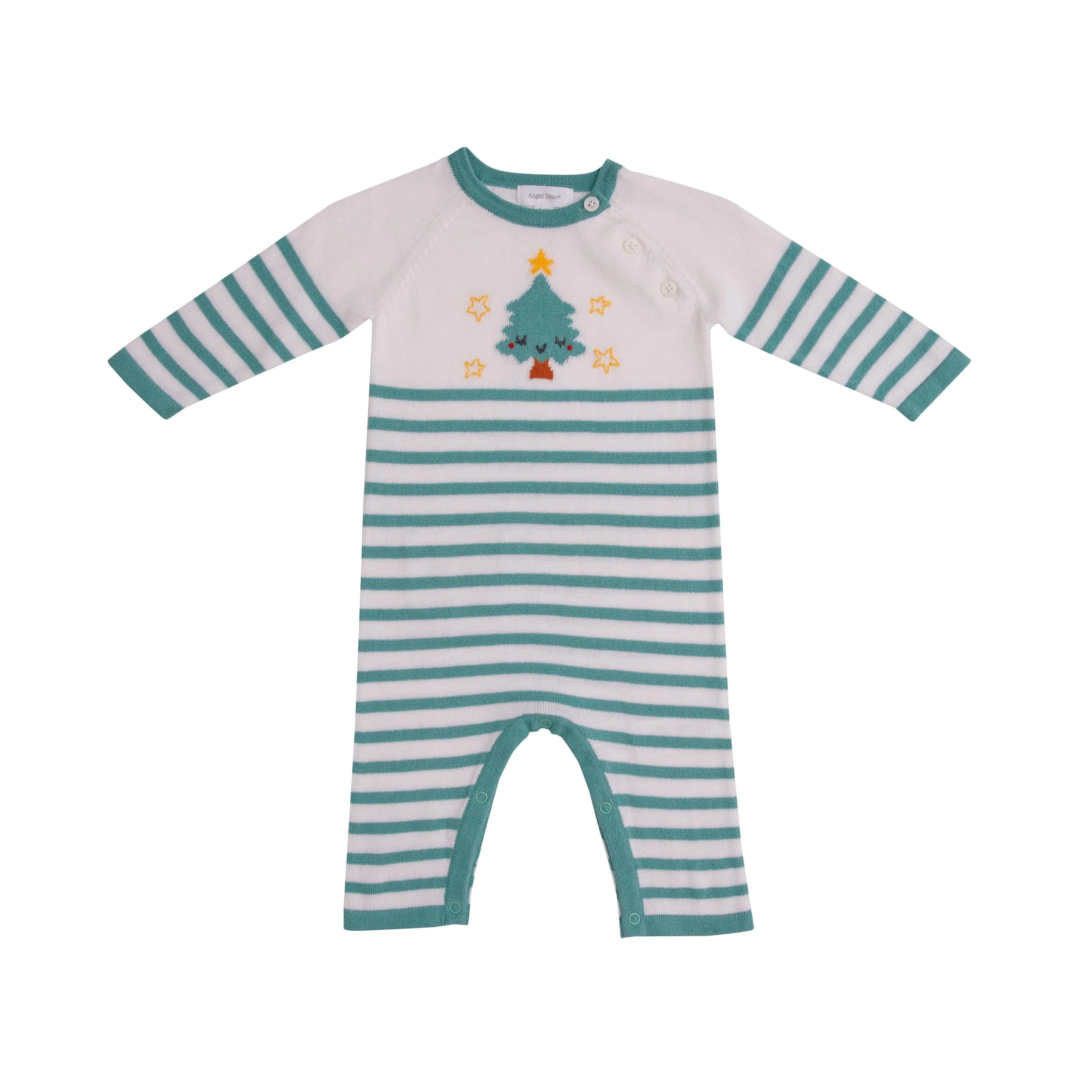 Knit Coverall | Christmas Tree Farm | Angel Dear