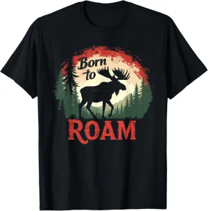 Majestic Moose Wildlife Forest Animal Nature Lover T-Shirt