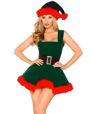 Mrs. Claus Festive Ensemble From Costume Glamour