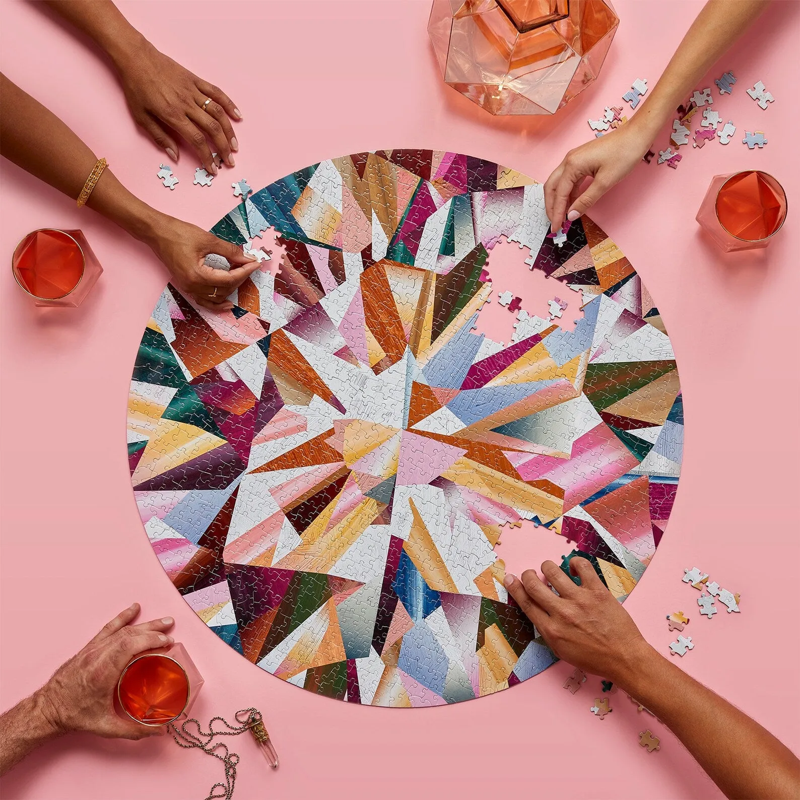 Multifaced Diamond Puzzle