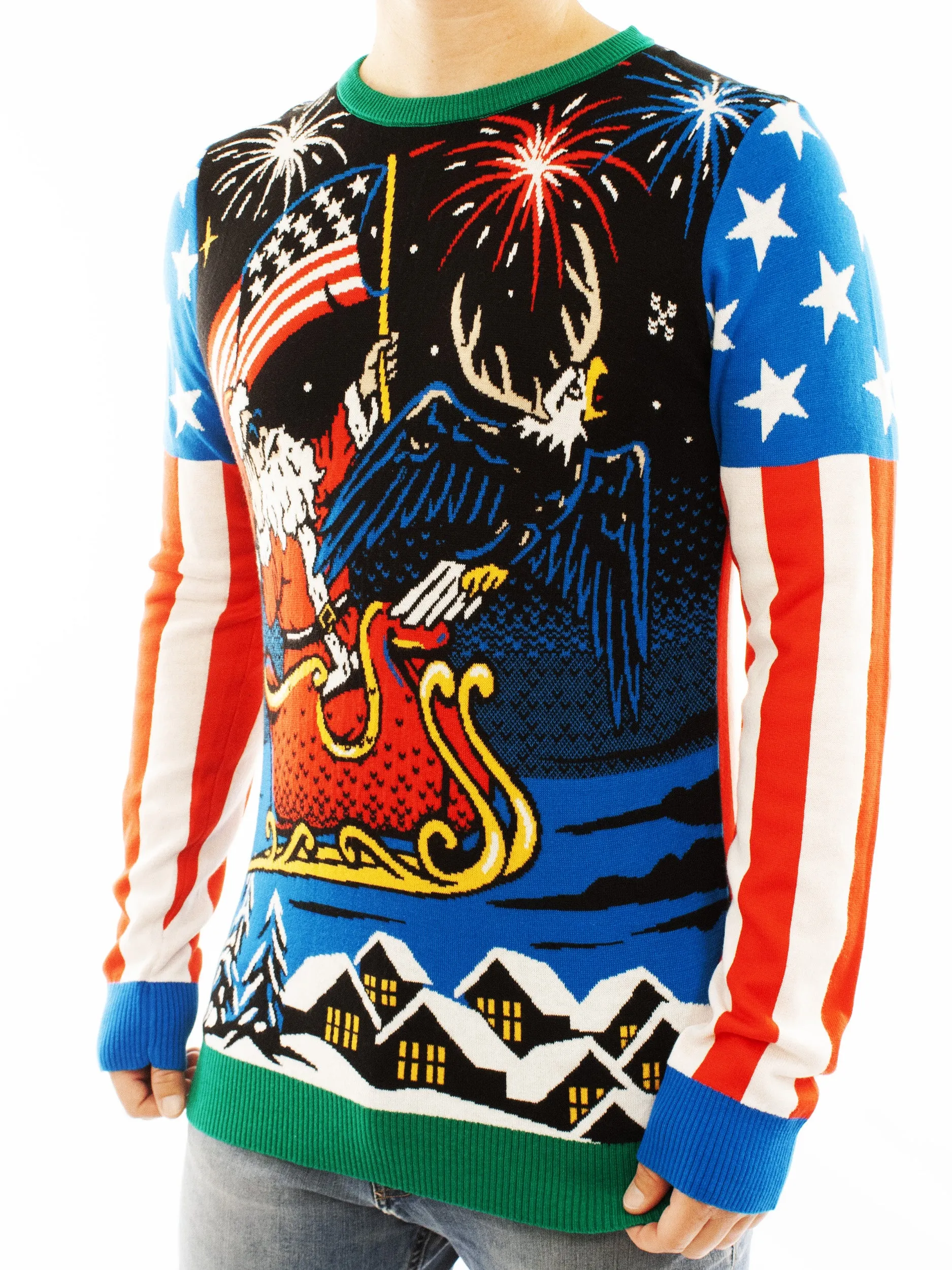 Patriotic Santa