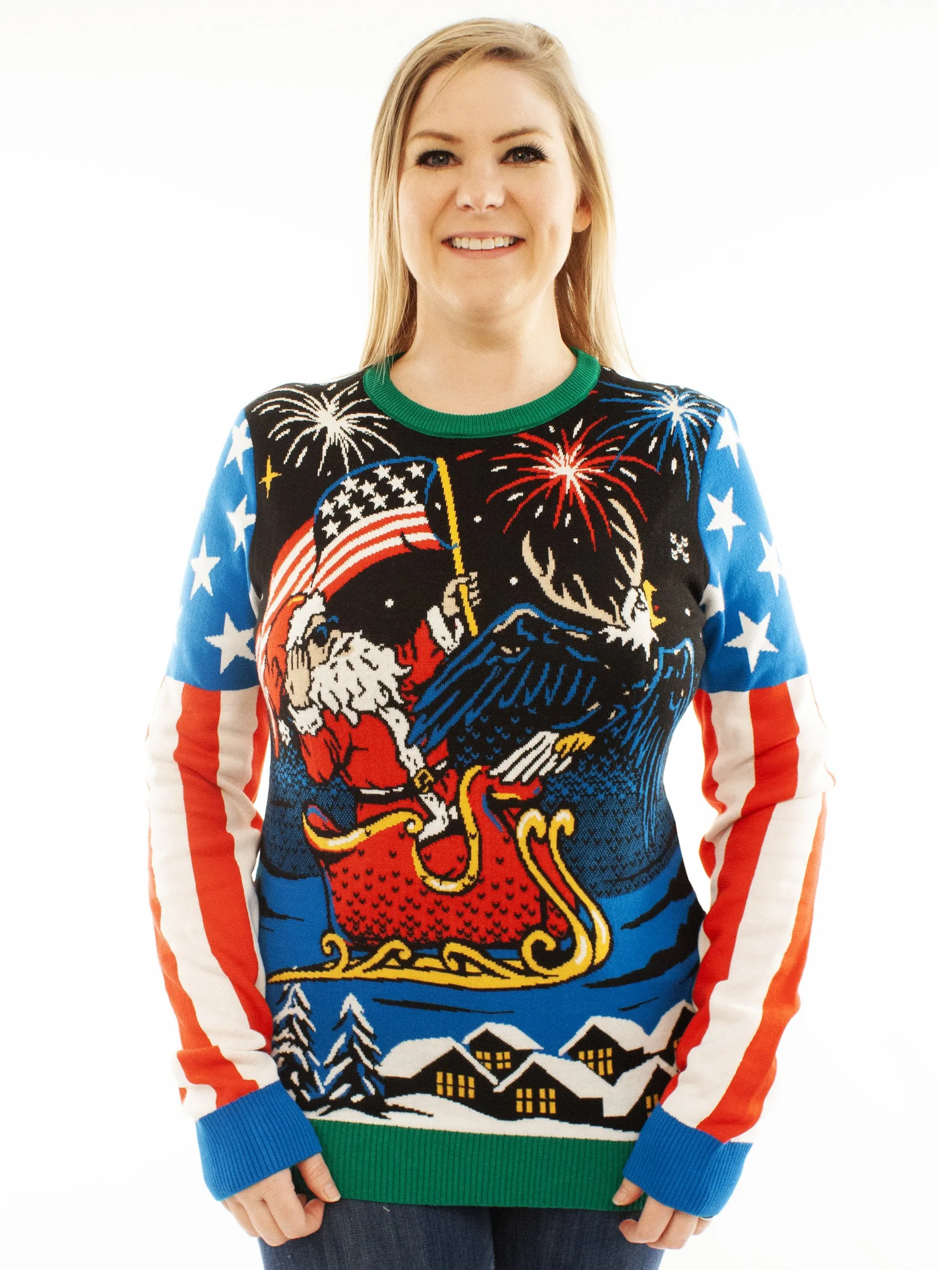 Patriotic Santa