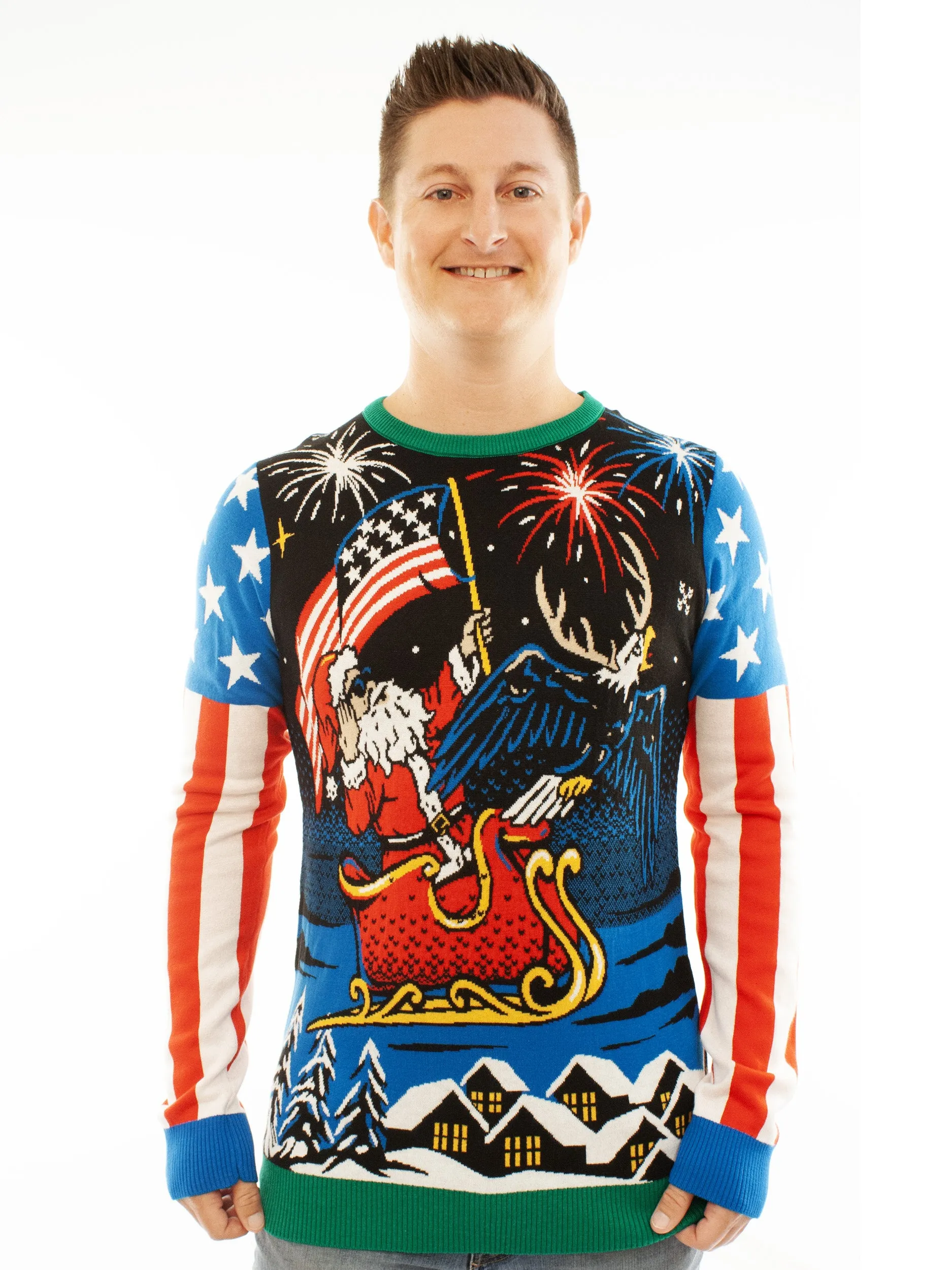 Patriotic Santa