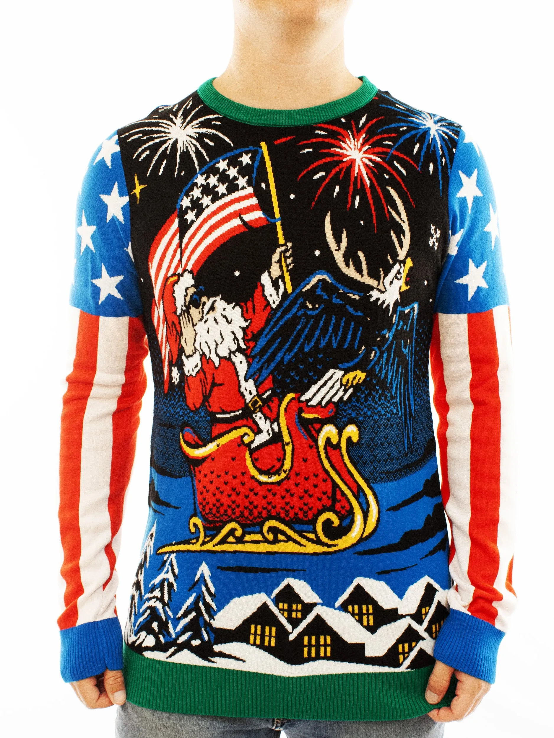 Patriotic Santa