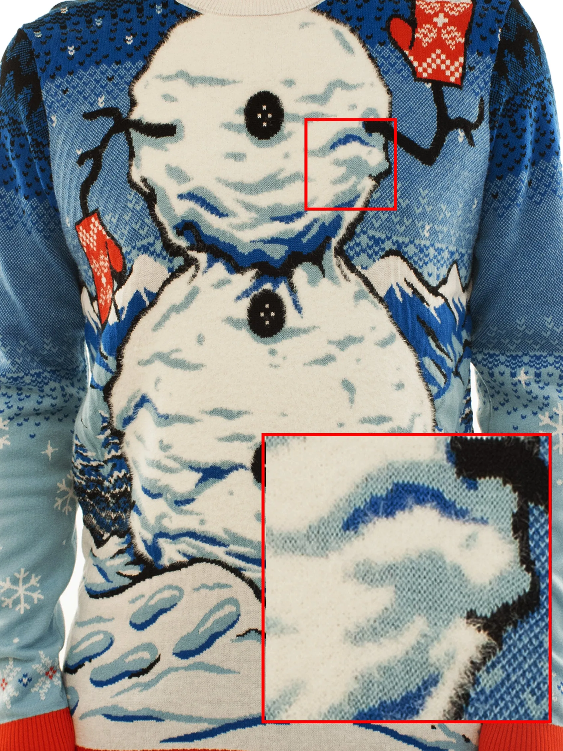 Snowman | Ugly Christmas Sweater For Men & Women | Unisex Sizing