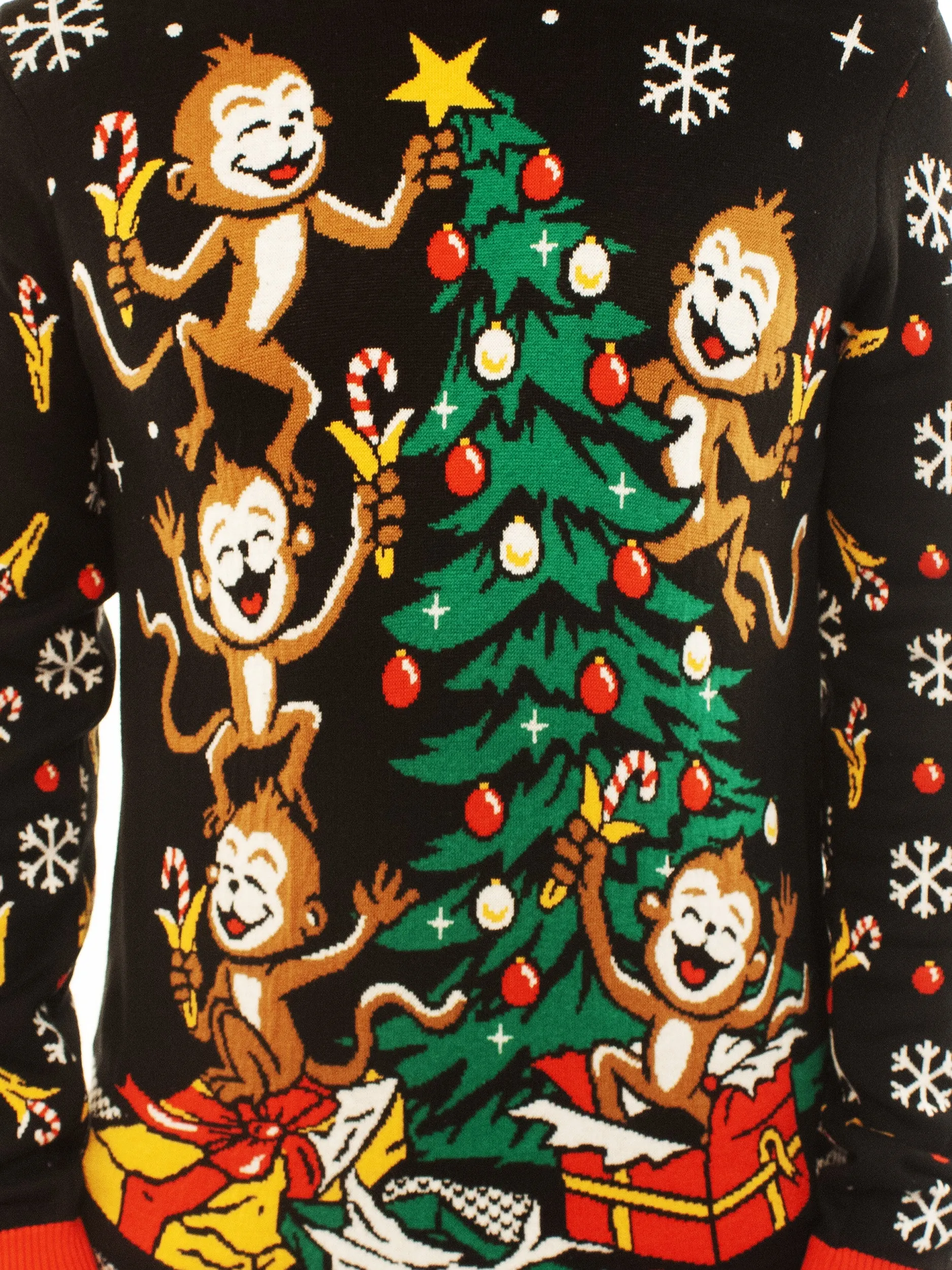 Spider Monkeys | Ugly Christmas Sweater For Men & Women | Unisex Sizing