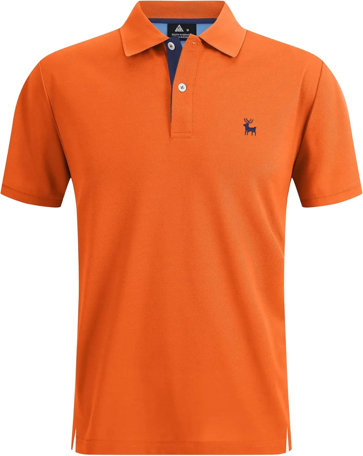 SWISSWELL Mens Short Sleeve Polo Shirts Moisture Wicking Summer Casual Collared Tennis Golf Shirts