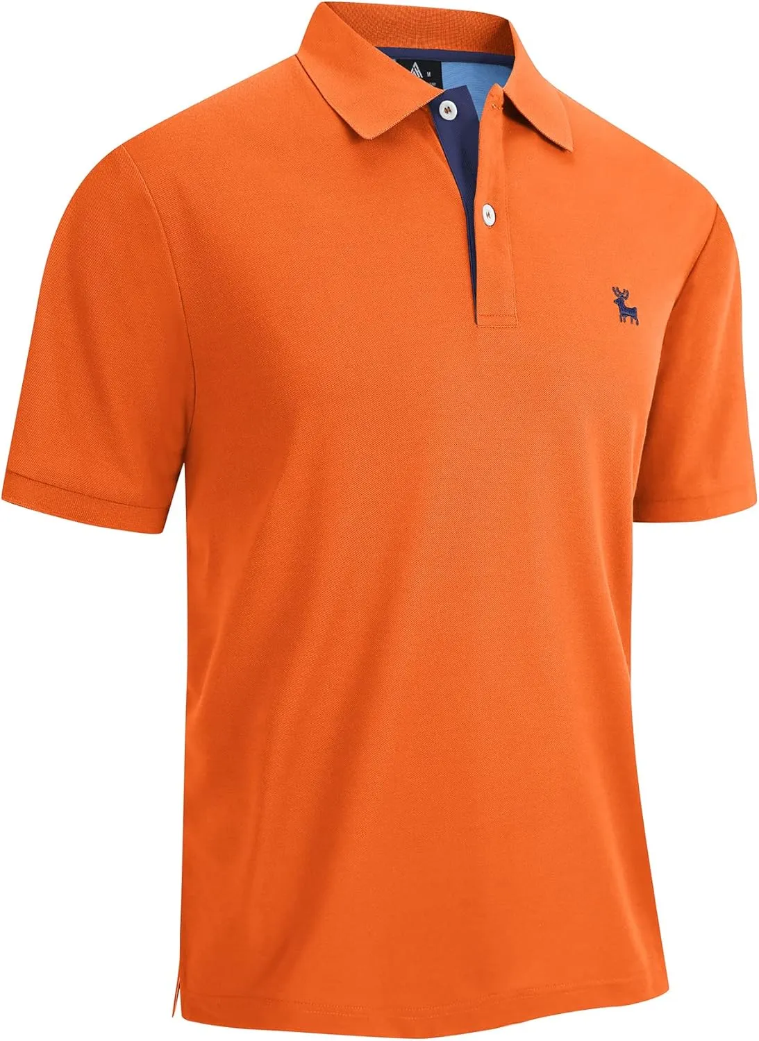 SWISSWELL Mens Short Sleeve Polo Shirts Moisture Wicking Summer Casual Collared Tennis Golf Shirts